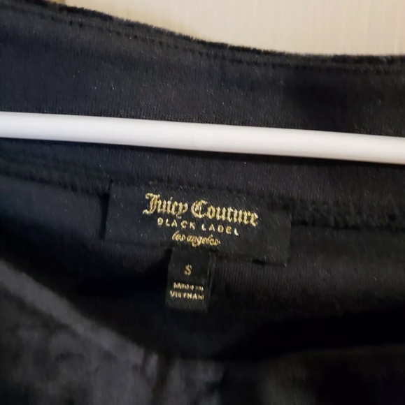 NWT Juicy Couture Sz small velvet Cropped top - Picture 5 of 6